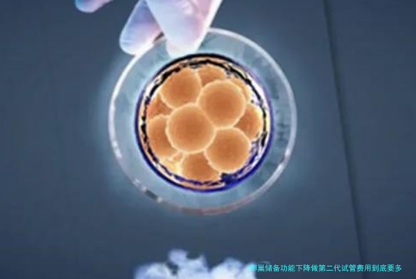 卵巢储备功能下降做第二代试管费用到底要多少钱?我来给你算笔明白账